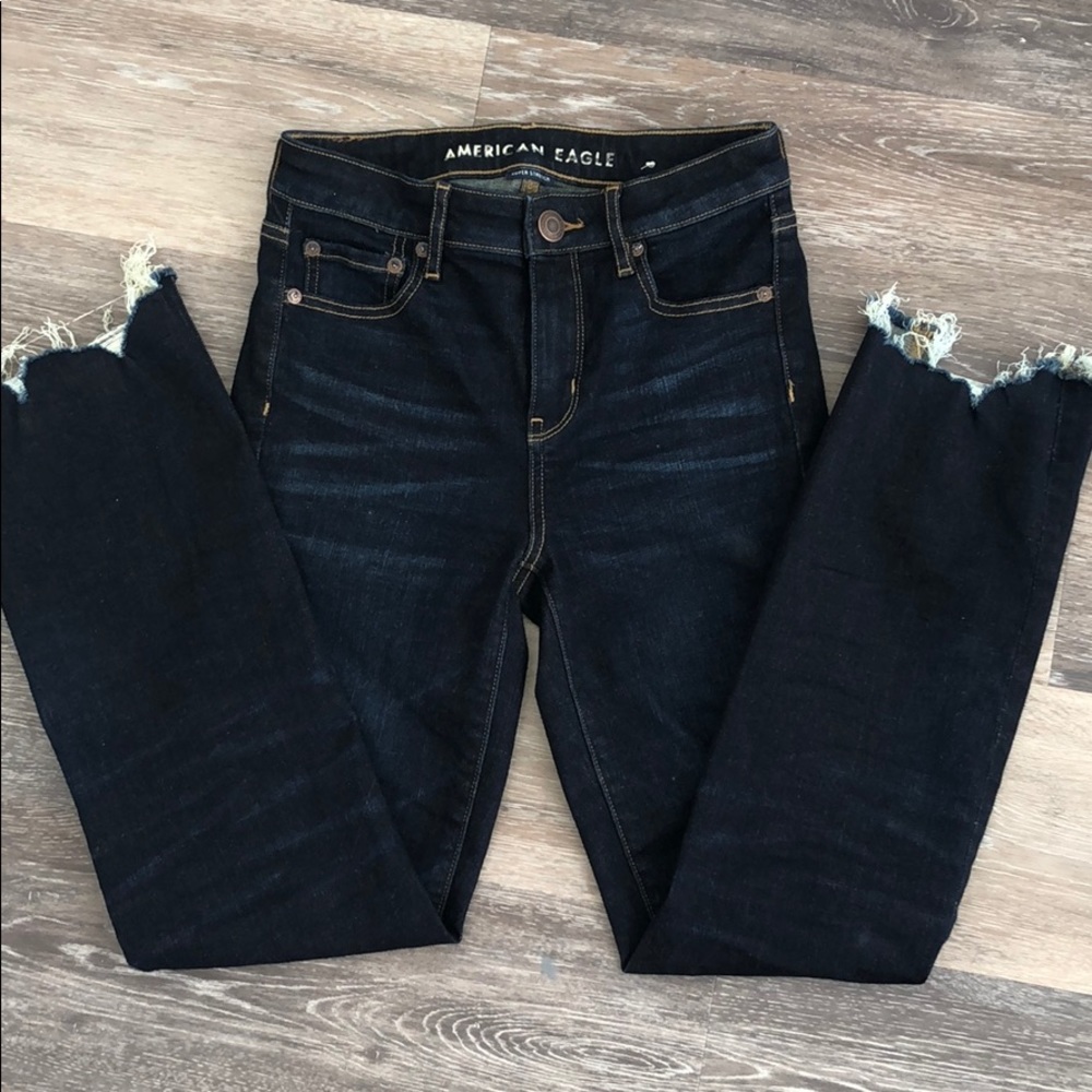 BRAND NEW American Eagle HI-RISE Crop Flare
